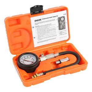 compression gauge|OEMTOOLS 14mm and 18mm Compression Tester Gauge Set